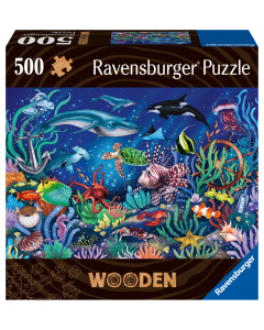 Puzzle WOODEN: In fondo al mare  RAVENSBURGER