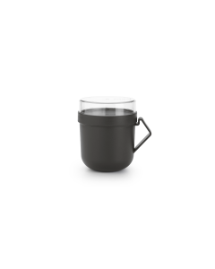 BRABANTIA Make & Take polévková dóza, 0,6L, tmavě šedá