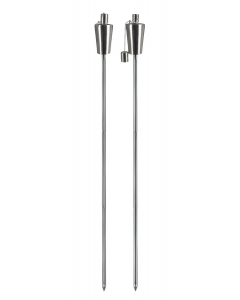 Set torte de grădină,oțel inoxidabil 115 cm, 2 buc.