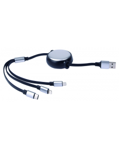 Kabel ładujący zwijany