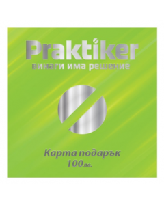 Карта Подарък Практикер - 100лв.