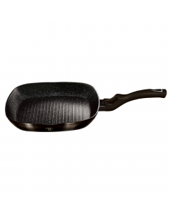 Tigaie grill cu suprafață de marmorata, 28 cm, Shiny Black