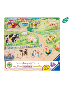 Ravensburger Holzpuzzle Bauernhof