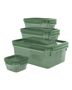 Emsa Clip&Close Eco Frischhaltedose 4er Set