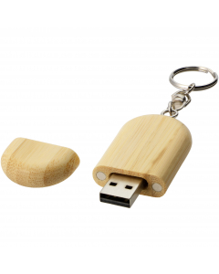 Ovál fa pendrive, 16GB