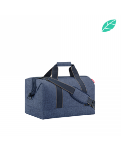 Sac de voyage « Allrounder L », herringbone blue – reisenthel