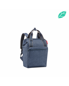 Sac de voyage « Allrounder R », herringbone blue – reisenthel