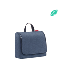 Trousse de toilette XL, herringbone blue – reisenthel